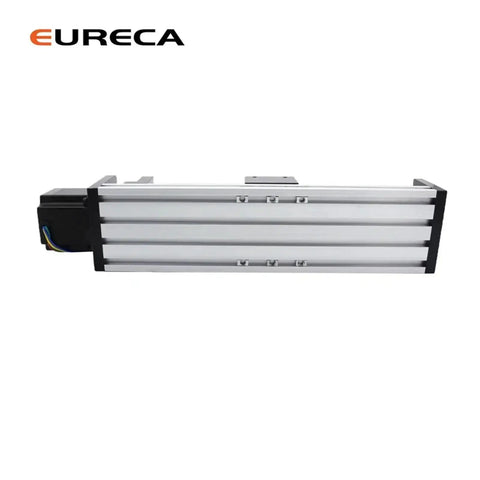 Woodworking Ball Screw Linear Guide Motion Rail Slide for CNC Machines, side view of aluminum actuator kit, 400mm stroke.