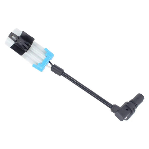 Set Of Four Abs Wheel Speed Sensors Front Rear Left Right Precision Swap For Chevy Equinox Captiva Sport Pontiac Torrent Saturn Vue Suzuki Xl 7 Years 2007 To 2015, sensor with blue connector and black wire.