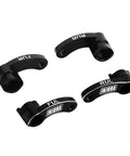 CNC Aluminum Shock Absorber Flex Blades For TRX4M One Eighteen RC Crawler Black Anodized Upgrade top view
