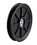 Beef Up Your Home Gym With This Low Noise Pulley For Cable Machines, Nylon Roller And Quiet Bearings, Strength Training Attachment For DIY Fitness System, Black 110 Millimeter black 110 mm pulley with nylon roller and quiet bearings