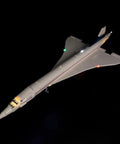 LED Lighting Kit for 10318 Concorde Aircraft Model illuminating a brick-built display, USB powered, remote control style