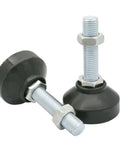 Adjustable Table Leg Levelers With Anti Slip Feet For Sofas Cabinets And Tables Quiet Built To Last Durable Furniture Levelers With Height Adjustment