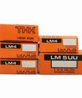 LM4 Linear Bearing 4x8x12mm for CNC Linear Shaft, Guide Rail System, Smooth Low Friction Motion, High Rigidity and Long Life Precision Bearing for Machining, Robotics, and DIY CNC Projects, boxed THK LM4 linear bush
