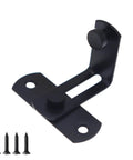 Barn Door Lock With Stainless Steel 90 Degree Right Angle Latch For Doors And Windows Heavy Duty Privacy Lock Keep Your Pad Safe