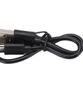 Black charging cable for GPS Bike Computer With 2.4 Inch Screen And 28 Hour Battery Life For Mountain And Road Cycling