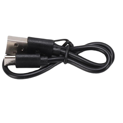 Black charging cable for GPS Bike Computer With 2.4 Inch Screen And 28 Hour Battery Life For Mountain And Road Cycling