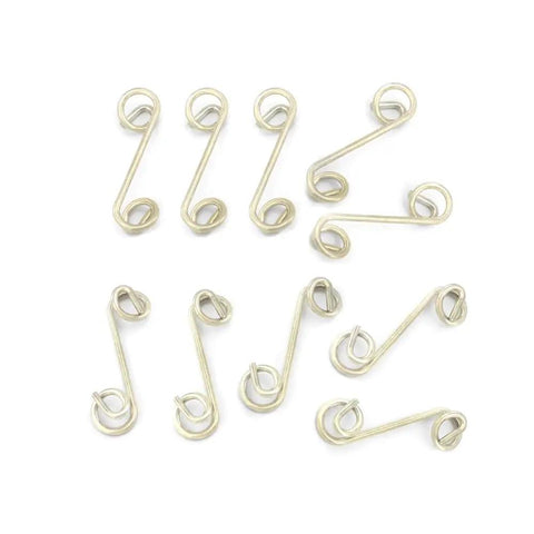 Zero Hassle 1/4 Turn Quick Release Fastener Kit includes 10 steel tension springs for secure auto body panel mounting.