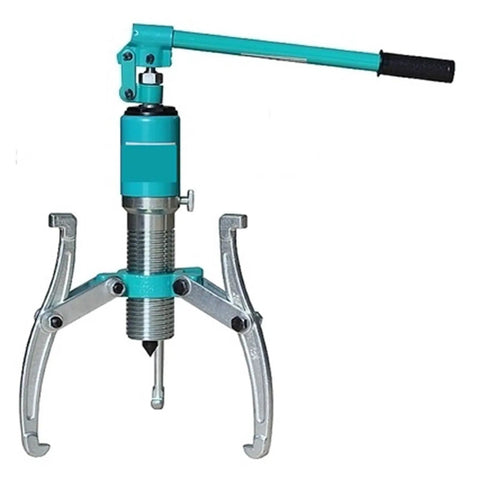 Heavy Duty 5 Ton Hydraulic Puller For Kicking Out Stubborn Gears Bearings And Wheel Hubs Grease Monkey Grade Screw Extractor Tool.