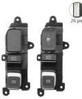 Electric Parking Brake Actuator Switch For Hyundai Santa Fe 2017 2018 2019 with 26 pins and Auto Hold feature.