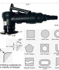 Amazon Mini Chamfering Tool, handheld pneumatic beveler for metal edges with 45° precision blade inserts