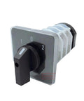 Five Position Changeover Rotary Switch YMZ12-32/4 660V 32A Four-Stage 4-Level Cam Switch With Silver Contacts, showing front angle