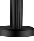 Close-up of Adjustable Height Furniture Leg With Anti Shake Foot Nylon Rustproof Sink Support Leg base, round nylon foot detail