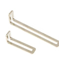 Nickel Plated Corner L Shaped 90 Degree Angle Bracket Heavy Duty Mount Durable Easy Install For Wood And Metal Projects Ready To Use