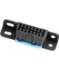 OBD II 16 Pin Female Replacement Wire Socket Connector Kit For Under Dash Install, J1962 Compliant OBD2 Port Shell Plug