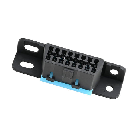 OBD II 16 Pin Female Replacement Wire Socket Connector Kit For Under Dash Install, J1962 Compliant OBD2 Port Shell Plug