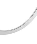 Close-up of silvery trim cover from Headlight Bezel Replacement for 2014 to 2024 Mini Cooper S F55 F56 F57 Hatchback Right Side No Hassle Install