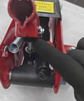 Six Piece Floor Jack Spare Parts Kit For 2 Ton And 3 Ton Horizontal Car Floor Jacks Hoop Claw Clamp Clips Stainless installed