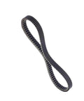 Heavy Duty Motorcycle V Belt Primary Drive Replacement 955x22x13 for 300cc scooters, black toothed drive belt