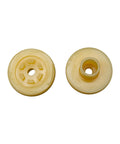 Twin Pack Head Valve Replacement Kit 180450 S Fits Brad Nailers And Finish Staplers Built Tough Power Tool Parts, two yellow head valve cartridges.