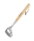 Stirrup Hoe Weeding Tool With 16 Inch Hardwood Handle, Oscillating Loop Hoe For Easy Weeding shown on white background