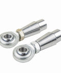 3/4 Inch Panhard Bar Kit With Bung And 3/4-16 Threaded Rod Ends, Left Hand And Right Hand Heim Joint Rod Ends, C1045 Steel, Silver Zinc Plated,.120 Bung, Beefy Precision Ground Bearings, Easy Install in silver zinc plated finish