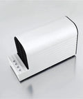 Touch Safe Air Industrial Space Heater Replacement Module For Cabinet Heating 50 Watt Compact Heating Core side view on gray background.