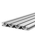 Super Durable T-Slot Aluminum Extrusion Profile Bar For Custom 3D Printer Frames And Equipment Builds With Uniform Anodized Finish Resisting Oxidation, showing 500mm length and standard T-slots.