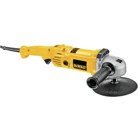 Variable Speed Car Polisher With 12 Amp Motor 7 To 9 Inch Polishing Range Includes 2-Position Side Handle And Backing Pad