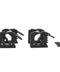 Heavy Duty Rubber Clamp Mount For Roof Rack Shovel Holders Four Pack 30 To 40mm Clamps 11kg Load Capacity, side view