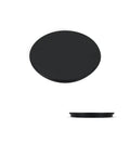 Side and top view of Water Tank Lid Cover Replacement For Vertuo Plus Espresso Machines Nespresso Vertuo Plus XN900T10 XN900810 XN902T10