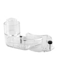 DEWALT DWP611 Router Dust Collection Adapter Turns Your Fixed Base Into A Slick Dust Collector System Reducing Debris While Routing And Plunge Cuts Compatible With DWP611 And DWP611PK transparent plastic component
