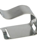 Top Shelf Heavy Duty Universal Fire Extinguisher Hose Clips U Bracket 100 Pack For 5 30 Lb Extinguishers Indoor Outdoor Silver Steel Quick Install Kit, single metal clip design.