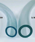 Comparison of standard and HD tubing for Oil Drain Valve Kit With Heavy Duty Three Foot Hose For F106N Long Nipple.