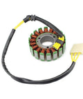 Heavy Duty Motorcycle Engine Cover Gasket Magneto Stator Coil Regulator Rectifier Quick Swap Kit with copper coils and wire connectors.