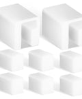 Eight Pack Silicone F Shape Corner Protectors For Furniture And Wardrobes No Drill Install Kid Safe Soft Edge Guards