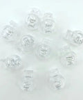 Roman Shade Orbs Lock Rope Buckle Kit For Easy Leveling Of Window Treatments Orb Leveling Device Transparent 10 Pack