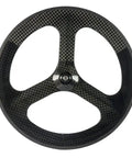 Carbon Fixed Gear Wheelset For Track And Street Ride Front 70mm Rear 88mm Clincher 12k Glossy Finish Toray T700