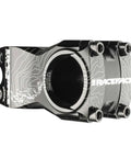 Atlas Mountain Bike Stem for Trail and All Mountain Riding, 6061 T6 Aluminum, Four Bolt 31.8mm Clamp, 50mm Reach, side view