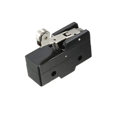 Three Pack Z-15GW22-B Hinge Roller Lever Micro Action Switches With 1NO 1NC Contacts 15A 125/250V Or 380V AC DC Control Circuits IP40 Rugged Micro Switches For Mechanical Motion Control In DIY Projects And Small Machinery black