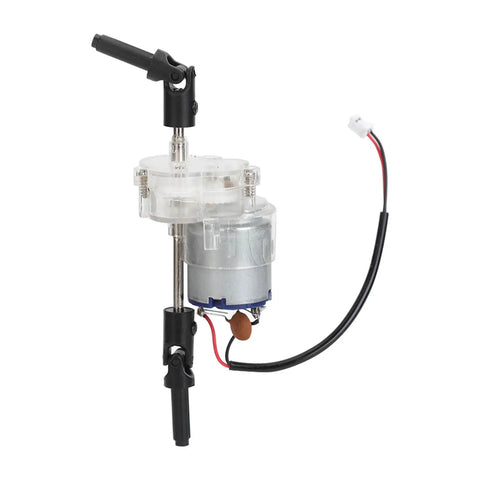 Badass Hella Quiet 260 Motor Gearbox Replacement For RC Cars Featuring Dual Ball Bearings Super Tight Low Noise Transmission Fits MN90 MN90K And MN91 Lineup Performance Mods with dual bearing setup.