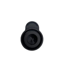 Radiator Coolant Cap Replacement for Yamaha ATVs 2006 Through 2021 Black Plastic Twist On Cap top view
