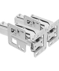 Operitacx two-piece heavy-duty concealed door hinge set for fire doors, cold-rolled steel