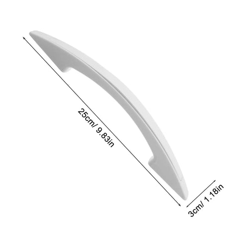 Top Notch Plastic Freezer Door Handle Replacement Grip For 150mm Fits Most Standard Fridges And Freezers Smooth Polished Surface Dead Simple No Sweat Swap
