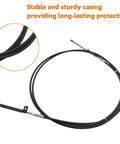 11Ft Gen I Throttle And Shift Cable Replacement For Mercury Mariner Outboards SeaStar 600A Style 2 Piece Set Fits Mercury MerCruiser