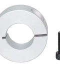 Straight Up Reliability Aluminum Shaft Collar Locking Sleeve Open Type Fixed Ring For Shafts One Piece Anodized Aluminum Durability Works Great On Drive Shafts Gearbox Assemblies Motor Bases Secure Size 16 To 35 Reliable Rock Solid Locks Never Fail, anodized aluminum shaft collar with set screw