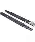 Quiet Close Three Section Drawer Slides With Silent Buffer For 50cm 20 Inch Cabinets And Furniture Fittings Steel Metal Construction A Pair