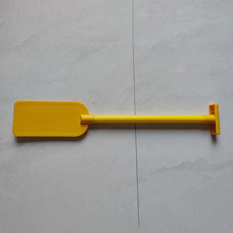 Kids PVC Boat Paddle Prop For Water Sports Fun Yellow 50cm Lightweight Paddle Accessory For Festivals Races Dragon Boat Dances And Performances