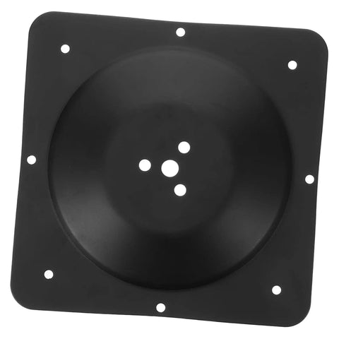 Heavy Duty Table Leg Mounting Plate And Rock Solid Fixing Bracket For Wobbly Furniture Repair Sofa Attachment No Sweat Install top view of black steel plate