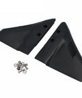 Universal Hydrofoil Stabilizer Dorsal Fin Wing for 5-150 HP outboard motors with mounting hardware, boosts stability and reduces drag