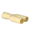 Double Drain Hose Joiner Connector OEM Appliance Part 529872 for DD605 and DD24, beige, 1.1x4.7x5.2 inches